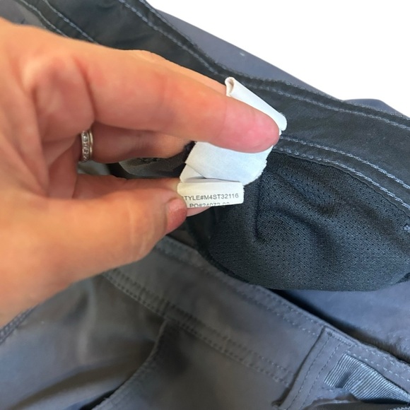 Prana men’s stretch zion hiking pants size 40x32 dark gray. Shadow outdoors - Picture 5 of 7